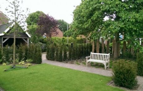 Aanleg tuin in Drempt